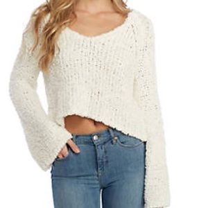 FREE PEOPLE sweater with bell sleeves
